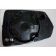 Vetro Specchio con Piastra per Audi A1 dal 2020 Dx
